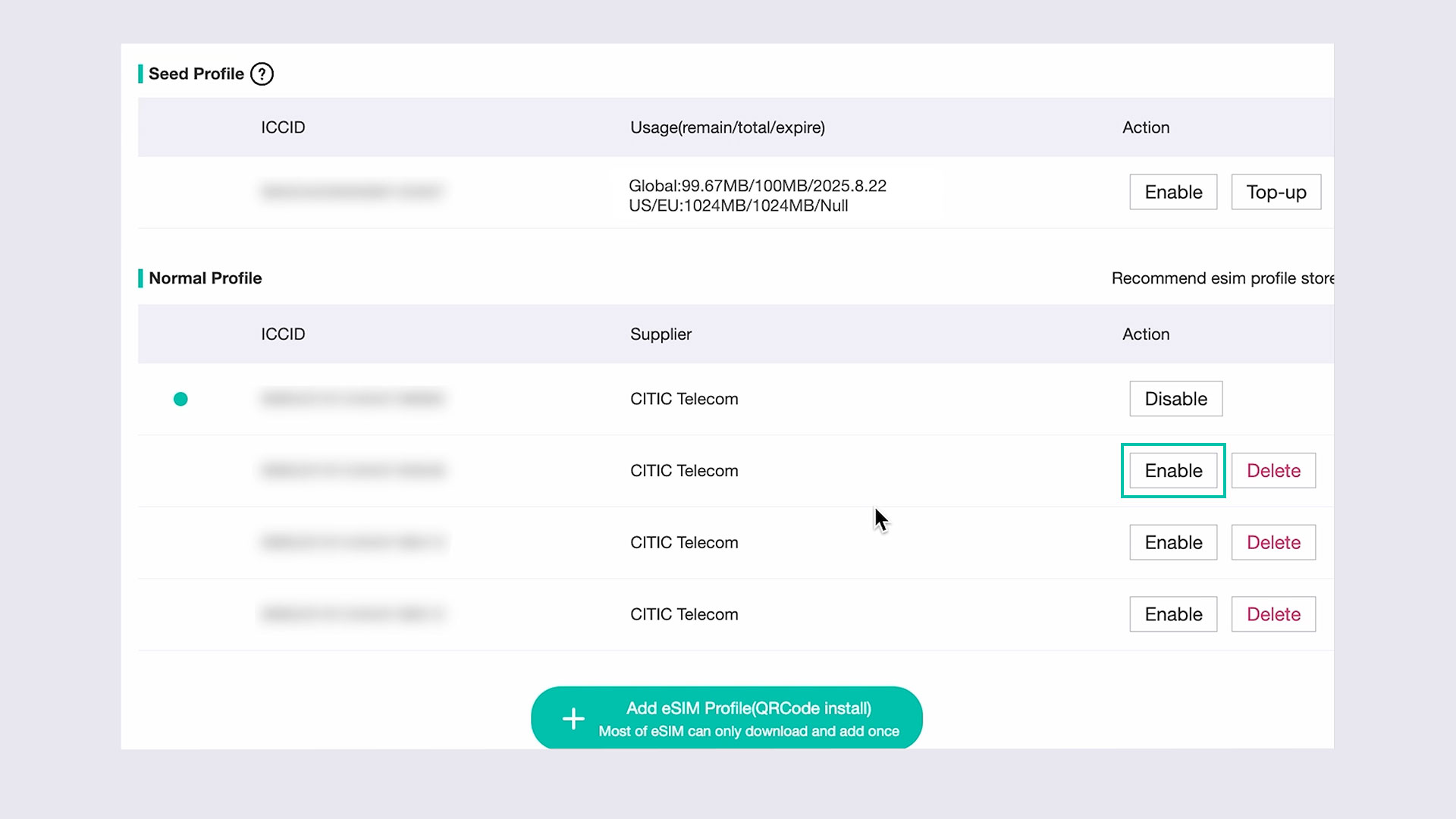 SIMPoYo eSIM Physical Card Supports GL.iNet Router