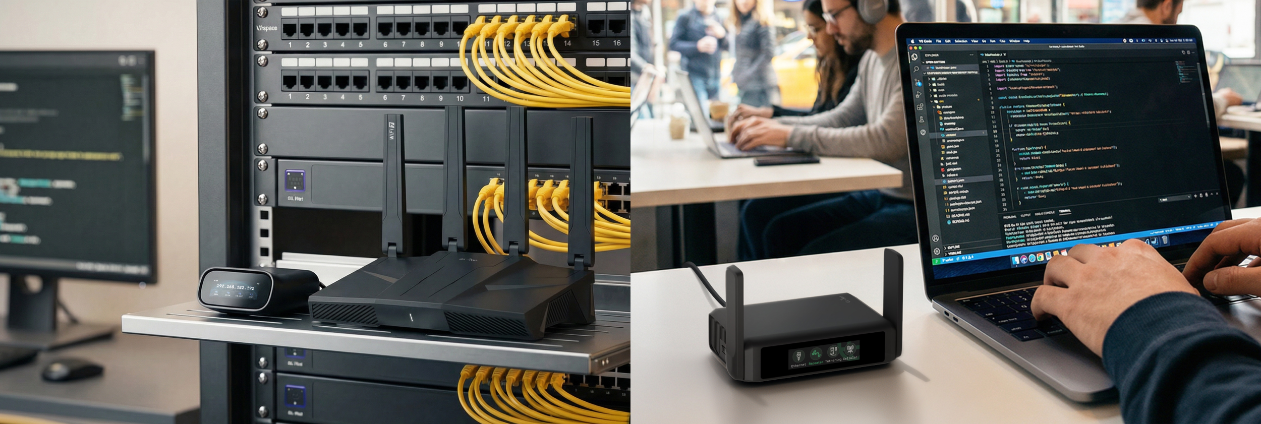 Slate 7 (GL-BE3600) et Flint 3 (GL-BE9300) pour la connectivité homelab avec Comet Pro (RM10) pour l’accès distant de contrôle destiné aux utilisateurs avancés