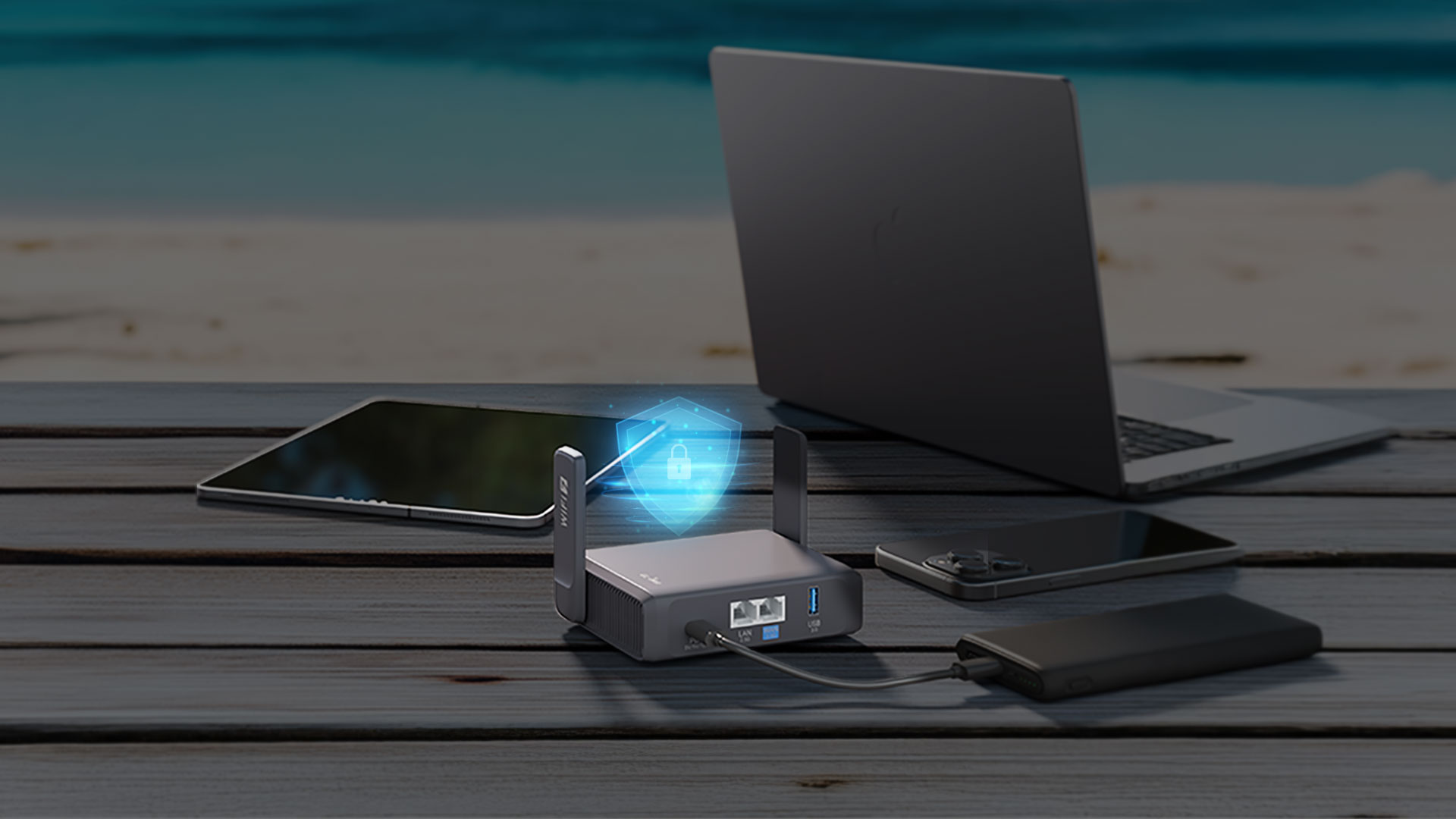 Slate 7 (GL-BE3600) working as a VPN client