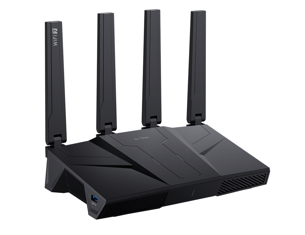 Flint 3 (GL-BE9300) Tri-band Wi-Fi 7 Home Router