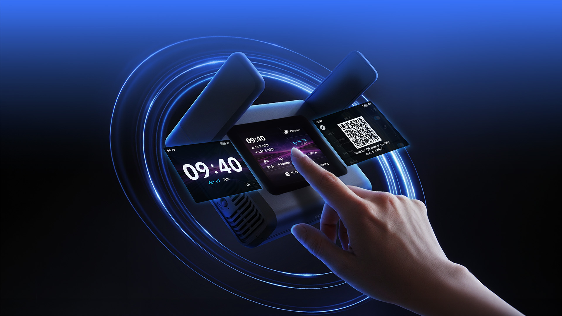 From Power-On to Connection—No App Required