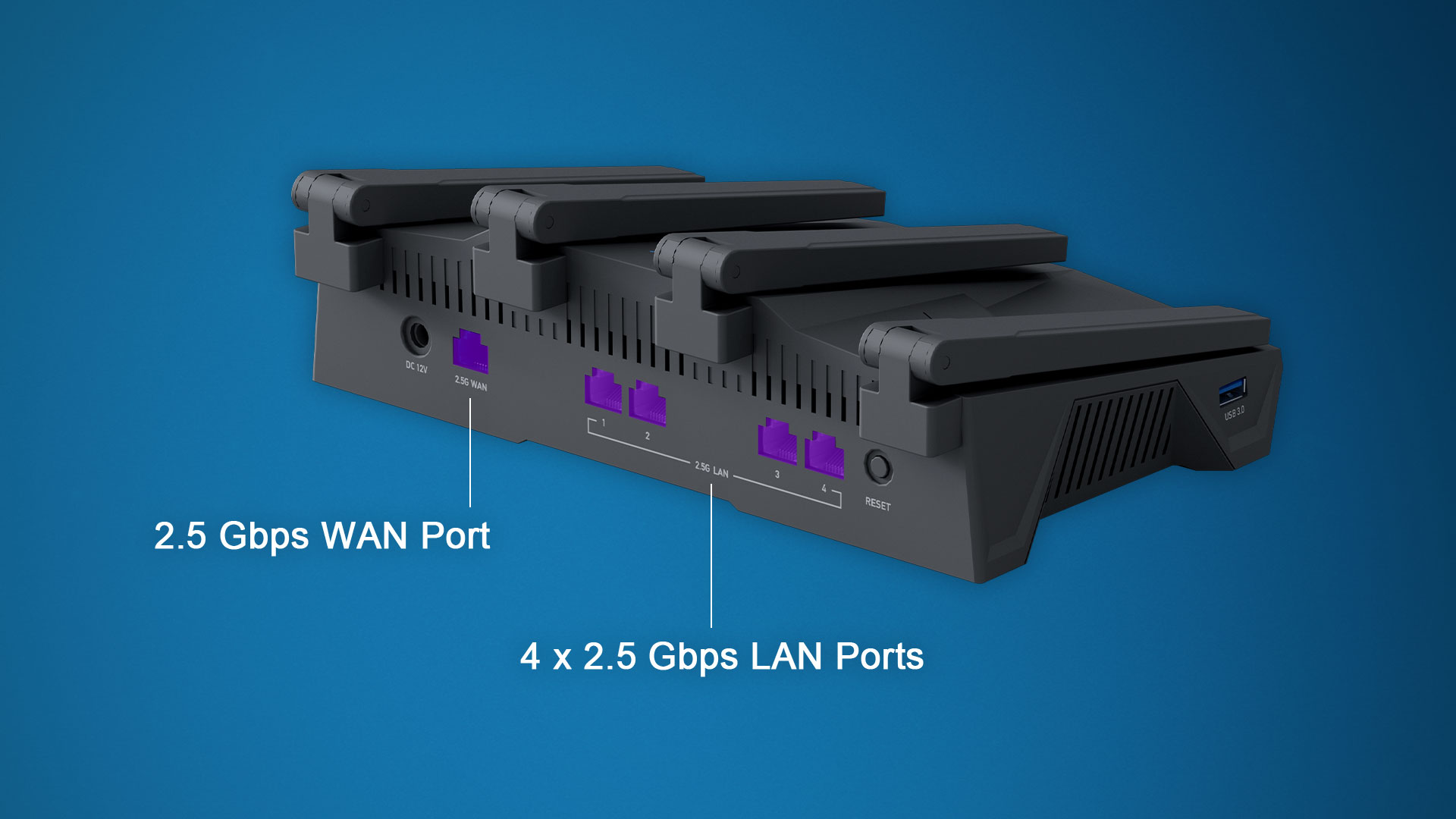 Flint 3e's Five 2.5G Ethernet Ports