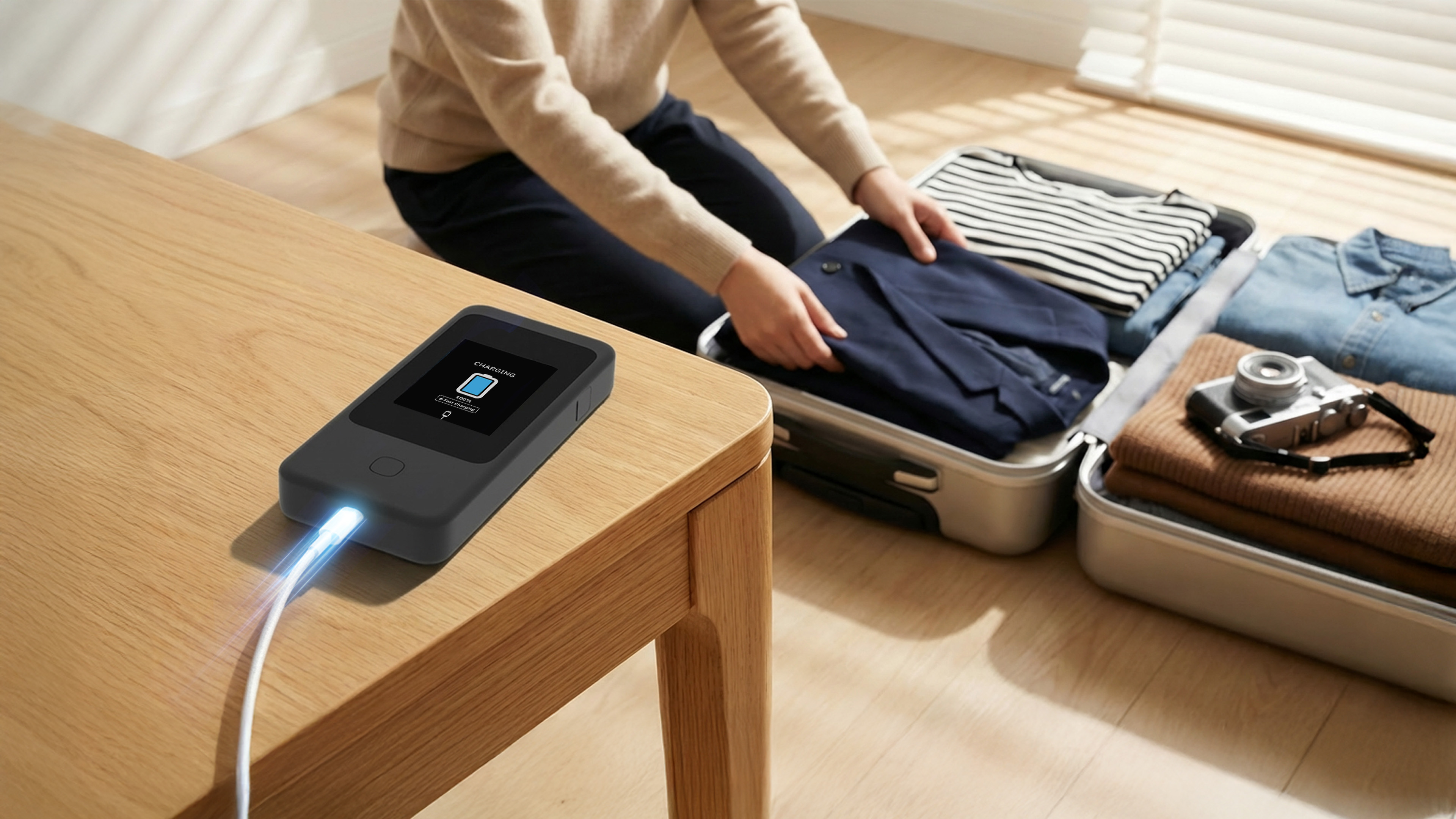 Mudi 7 (GL-E5800) - Quick charge during short breaks