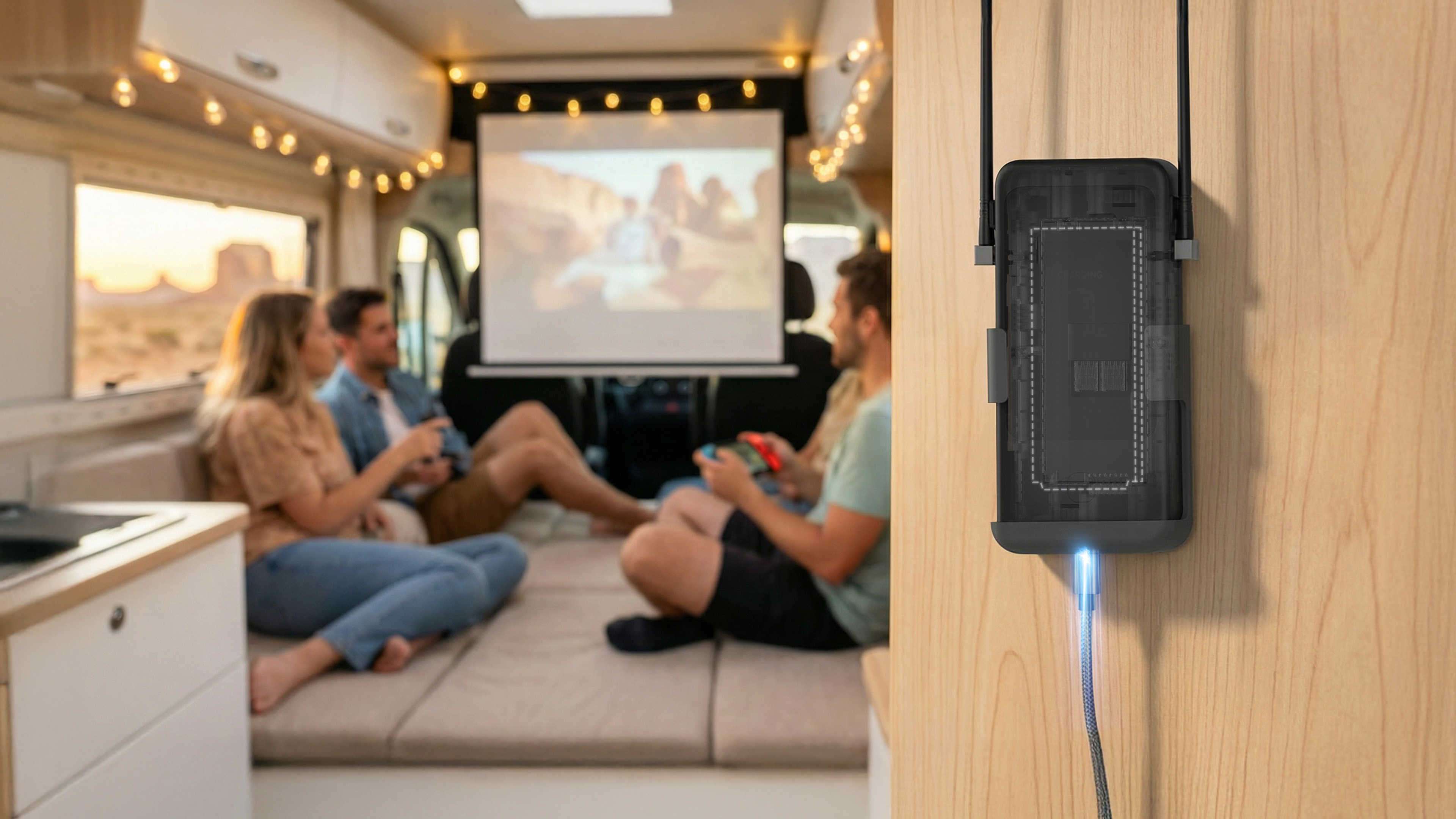 Mudi 7 (GL-E5800) - Safe operation without battery