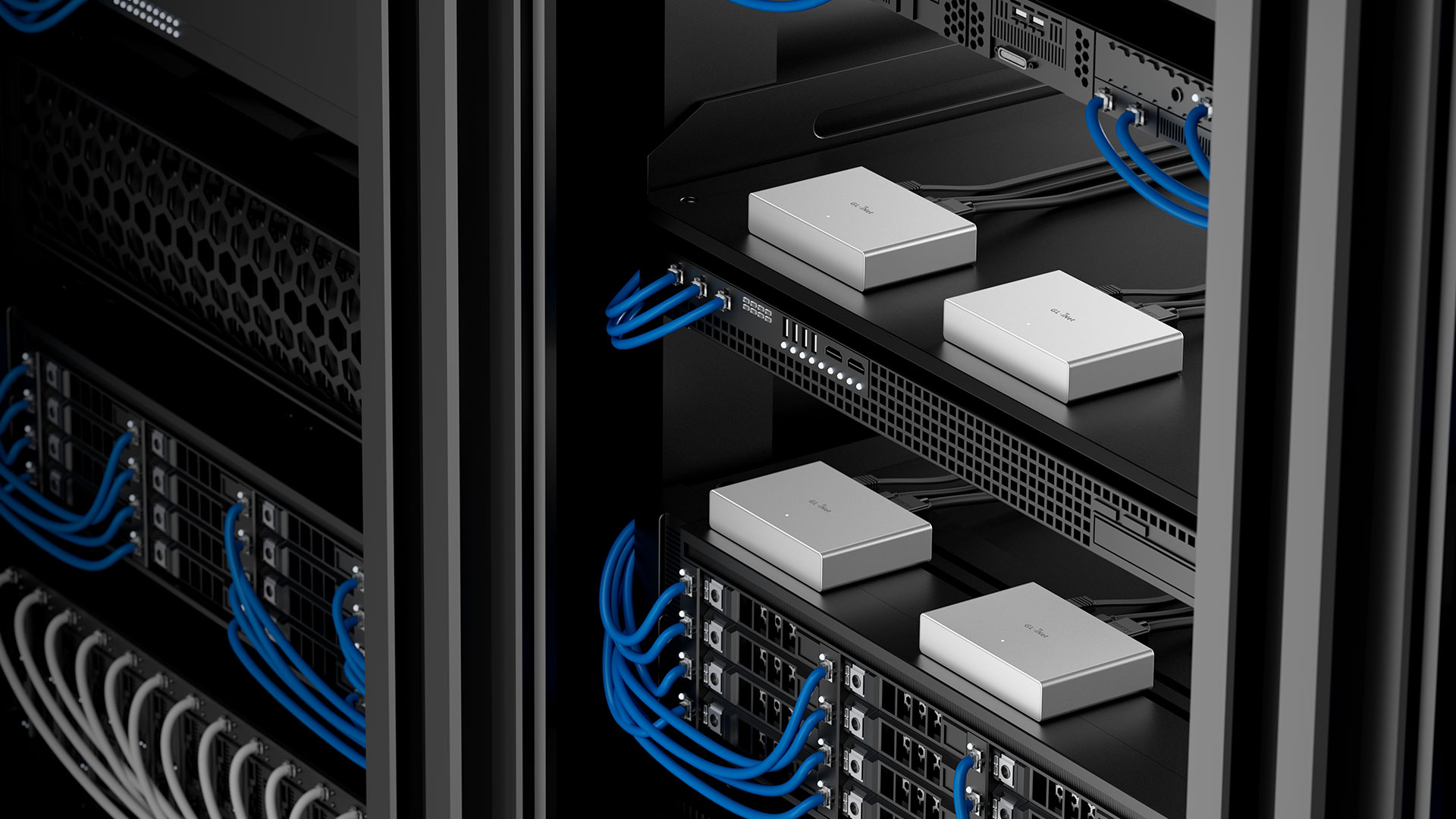 using Comet PoE in server rooms for reduced cable clutter