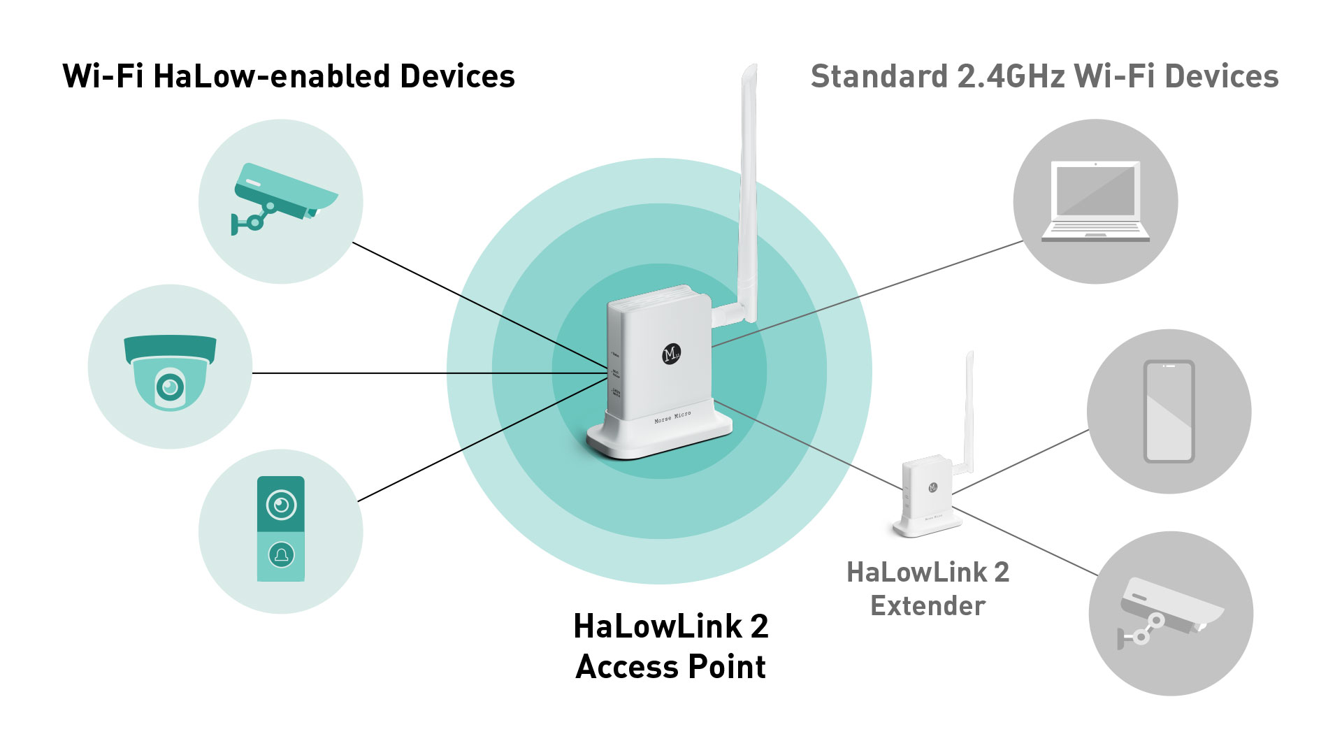 Wi-Fi HaLow & 2.4GHz Access Point