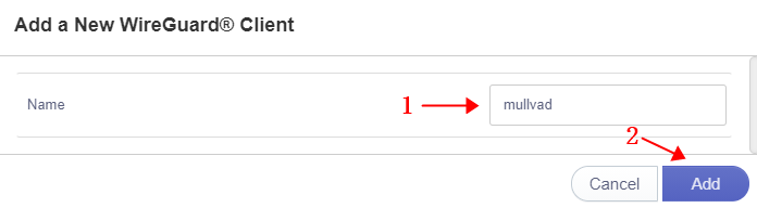 mullvad wireguard setup